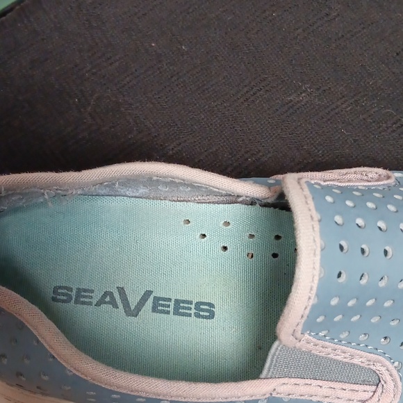 Men's SeaVees light blue slip on top-sider - Picture 3 of 4